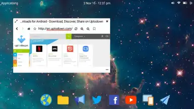 Captura de tela de Leena Desktop UI 4