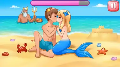 Captura de tela de Princess Kissing 4