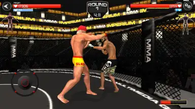 Captura de tela de MMA Fighting Clash 4