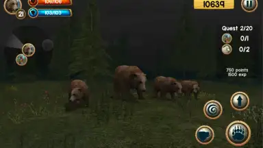 Captura de tela de Wild Bear Simulator 3D 5