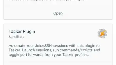 Captura de tela de JuiceSSH 6