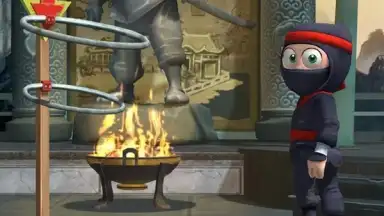 Captura de tela de Clumsy Ninja 5