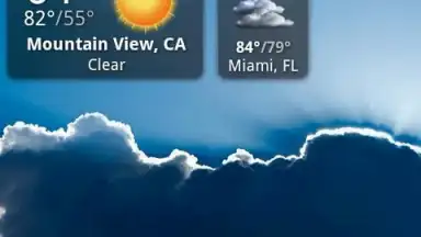 Captura de tela de Palmary Weather 3