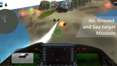Captura de tela de F14 Fighter Jet 3D Simulator 7
