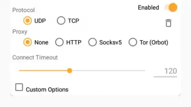 Captura de tela de OpenVPN 16