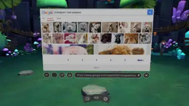 Captura de tela de Firefox Reality 1