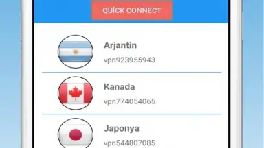 Captura de tela de Personal VPN Access 4