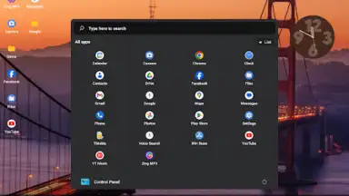 Captura de tela de Win 11 Launcher 12