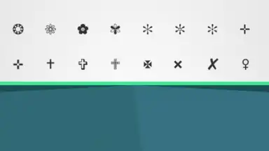 Captura de tela de ASCII Text Symbols 6