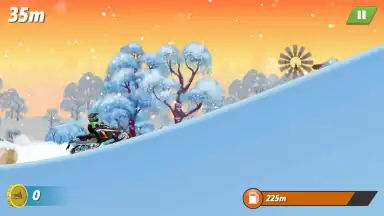 Captura de tela de Arctic Cat Snowmobile Racing 5