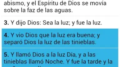 Captura de tela de Santa Biblia Reina Valera 3