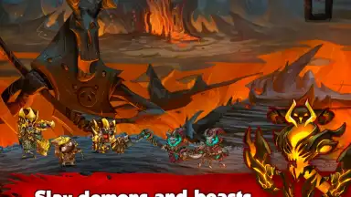 Captura de tela de Band of Heroes 4