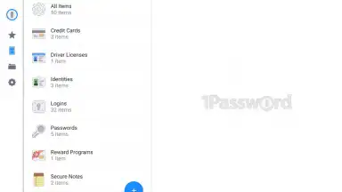 Captura de tela de 1Password 2