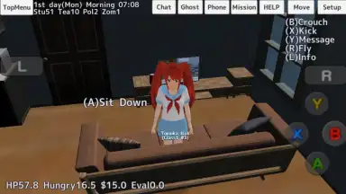 Captura de tela de School Girls Simulator 2