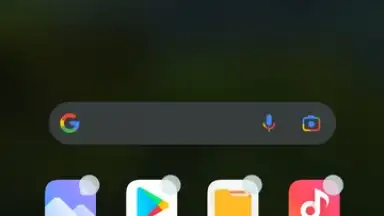 Captura de tela de Xiaomi System Launcher 12