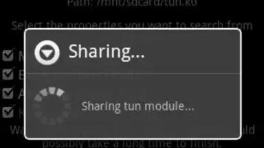 Captura de tela de TUN.ko Installer 3