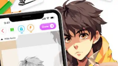 Captura de tela de Draw Anime 5
