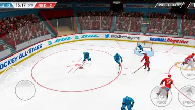 Captura de tela de Hockey All Stars 2