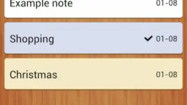 Captura de tela de Bloc EasyNote Notepad 1