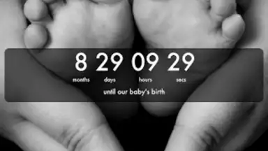 Captura de tela de Baby Countdown 3