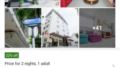 Captura de tela de Booking.com 9