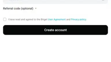 Captura de tela de Bitget 4
