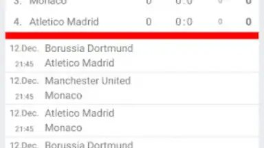 Captura de tela de Tournament Manager 1