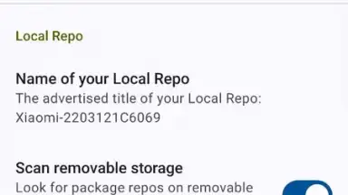 Captura de tela de F-Droid 13