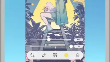 Captura de tela de Clip Studio Paint 9