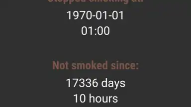 Captura de tela de RazenDev Quit Smoking 2