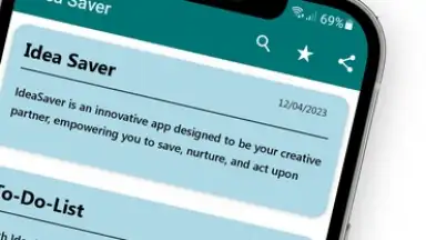 Captura de tela de Idea Saver 12