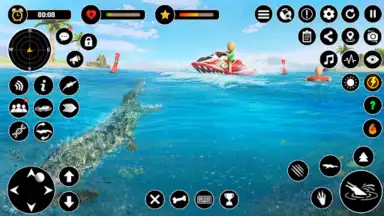 Captura de tela de Crocodile Games - Animal Games 2