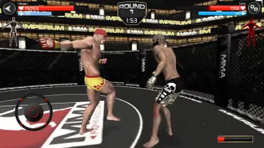 Captura de tela de MMA Fighting Clash 8