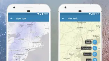 Captura de tela de Weather App - Lazure: Forecast & Widget 2