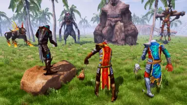 Captura de tela de Headless Warrior Simulator 1