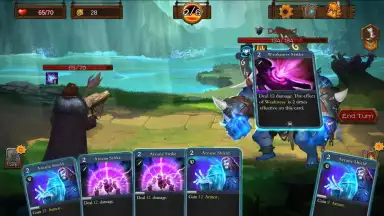 Captura de tela de Ellrland Tales: Deck Heroes 7
