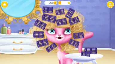 Captura de tela de Cat Hair Salon Birthday Party 2