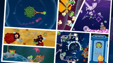 Captura de tela de Angry Birds Space HD 12