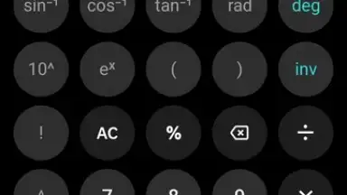 Captura de tela de Calculator 5