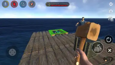 Captura de tela de Raft Survival: Multiplayer 14