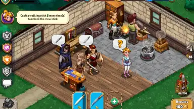Captura de tela de Shop Heroes 8
