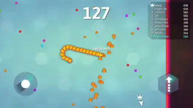 Captura de tela de Snake.io 19