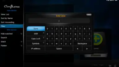 Captura de tela de Kodi 3