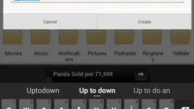 Captura de tela de ASTRO File Manager 1