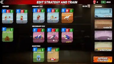 Captura de tela de MMA Rivals 7