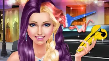 Captura de tela de Prom Hair Salon 14