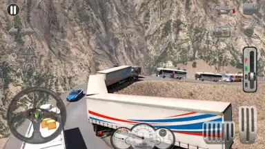 Captura de tela de Euro Truck Driver Truck Games 1
