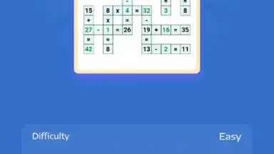 Captura de tela de Cross Math 10