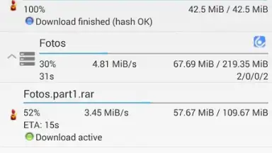 Captura de tela de ShareDownloader 3