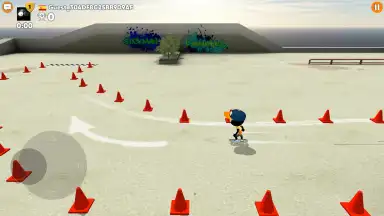 Captura de tela de Stickman Skate Battle 4